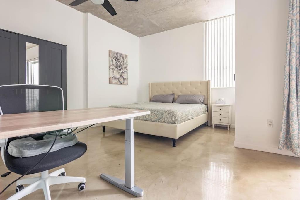 1Br Loft In Downtown With Bay View And Workspace Miami Exterior foto